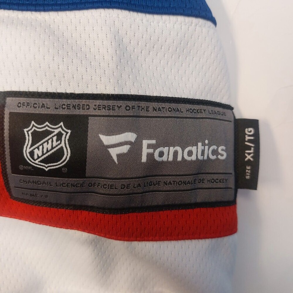 Fanatics Mens Size XL New York Rangers Breakaway Home Jersey Chris Kreider Blue - Picture 4 of 9
